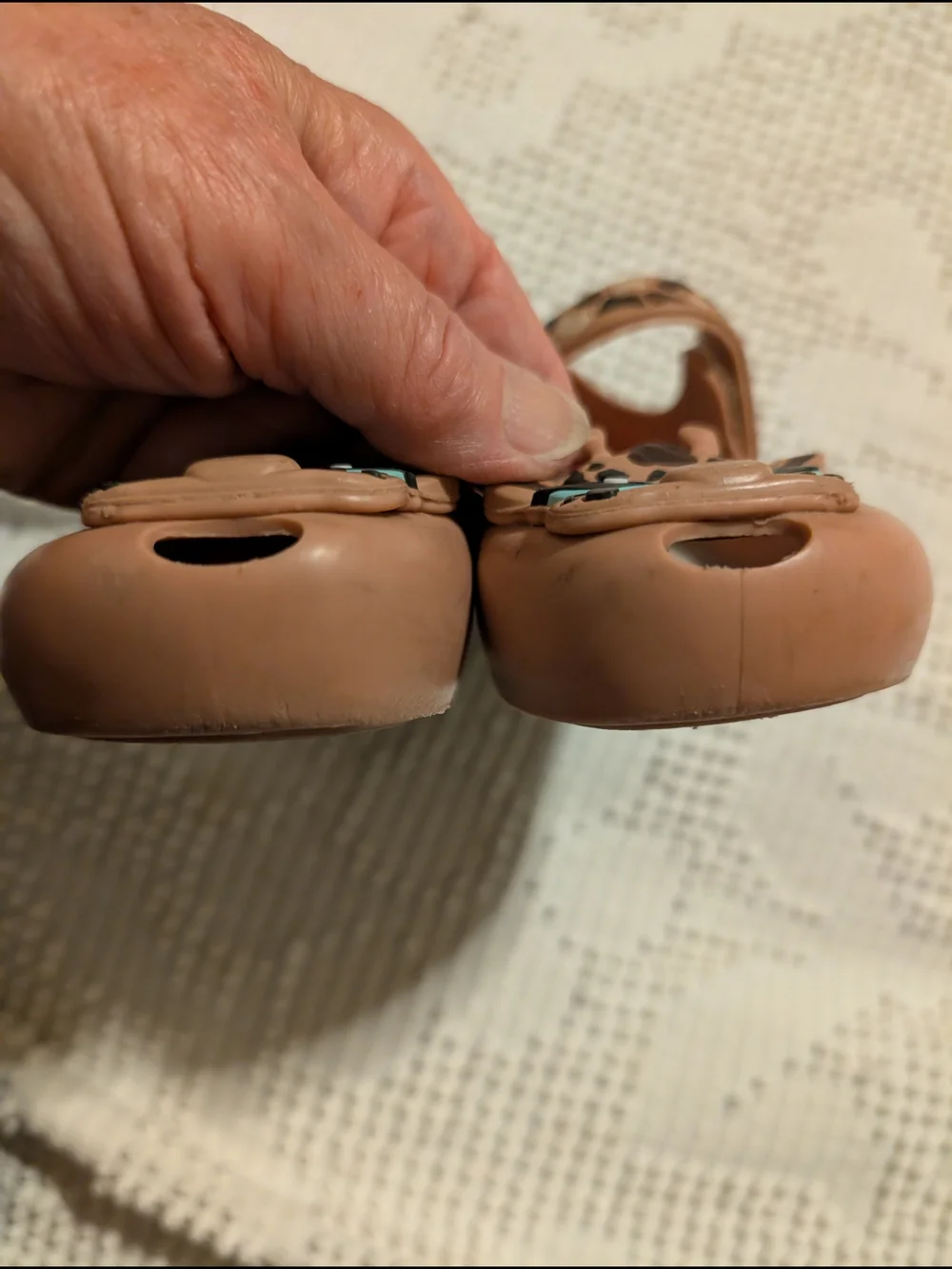 Box#6 Mini Melissa Giraffe Mary Jane Shoes